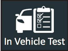 In Vehicle test app icon